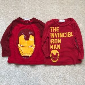 Gap Kids Marvel Ironman Long sleeve TShirts